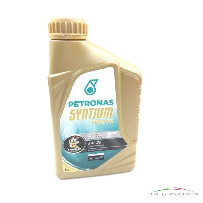 Original Petronas Motoröl Öl Syntium 5000 FR 5W-20 API SN ACEA A1/B1 1 Liter