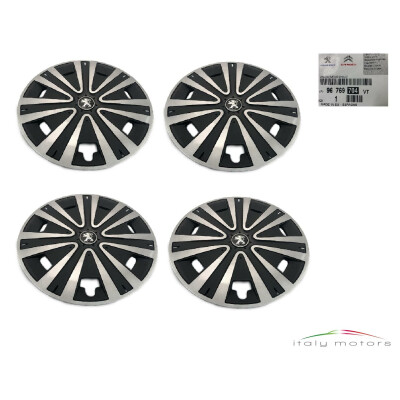 Original Peugeot Partner III Radzierkappen Nateo 15 Zoll Set 4 Stück 96769704VT