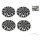 Original Peugeot Partner III Radzierkappen Nateo 15 Zoll Set 4 Stück 96769704VT