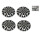 Original Peugeot Partner III Radzierkappen Nateo 15 Zoll Set 4 Stück 96769704VT