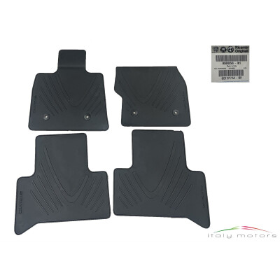 Original Alfa Romeo Stelvio Fußmatten Gummimatten schwarz Set 4 Stück 50903565