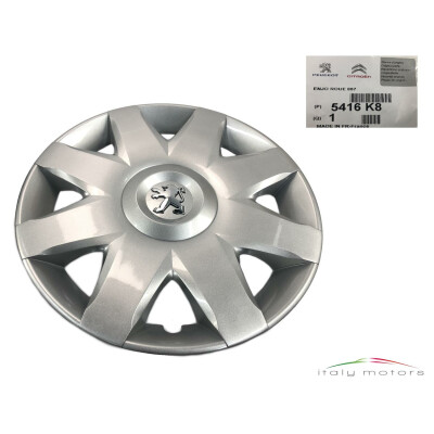 Original Peugeot Radkappe Radblende silber 16 Zoll 5416K8