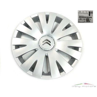 Original Citroen Berlingo B9 Radkappe Radblende silber 15...