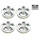 Original Fiat Ducato Radkappen Radblende Radzeirblende 16 Zoll Set 1374671080