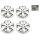 Original Peugeot Partner Tepee Radkappen Radzierblende 16 Zoll Set 5416P3