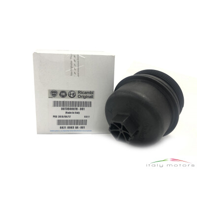 Original Fiat Ducato Qubo Lancia Phedra Ölfilter Deckel...