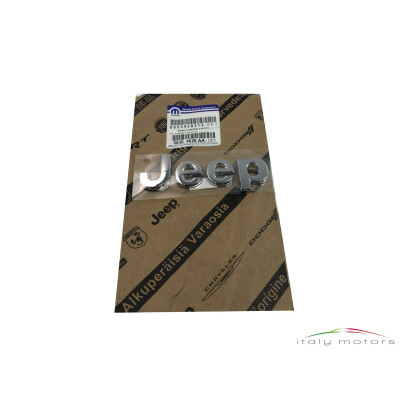 Original Jeep Wrangler JK Emblem Schriftzug Logo chrom...