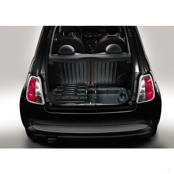 ABS Schwarz Auto Getriebe Shift Lagerung Box Handbremse Organizer Fach  Verstauen Aufräumen Zubehör Für Fiat 500