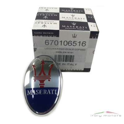 Original Maserati QP Gran Turismo Levante Front Emblem...