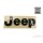 Original Jeep Renegade Schriftzug Logo Emblem glänzend schwarz vorne 68477411
