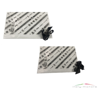 Original Fiat Doblo Qubo Fiorino Klemmstück Haken Set 2...