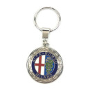 Alfa Romeo Milano Emblem Schlüsselanhänger Metall...