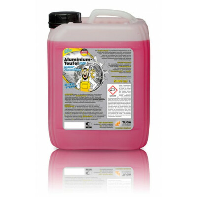 Tuga Chemie Felgenreiniger Aluminium Teufel Aluteufel Rot 5 Liter