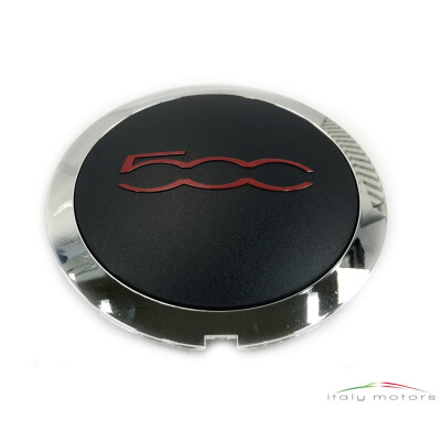1x Felgendeckel Radkappe für Fiat 500 ab BJ -07 Rand...