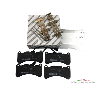 Original Alfa Romeo Giulia Stelvio Bremsbelag Satz mit Zubehör vorne 77367664