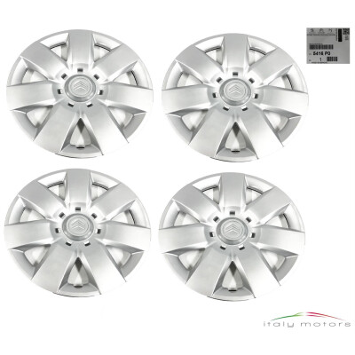 Original Citroen Berlingo Radkappen Radzierkappen Radblenden Set 15 Zoll 5416.P0