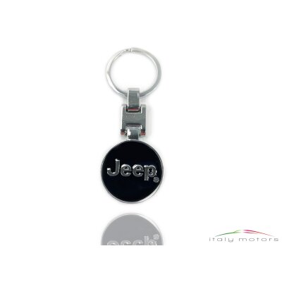 Jeep Schlüsselanhänger Autoschlüsselanhänger mit Logo Emblem metall - I
