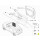 Original Fiat 500X Tipo Jeep Renegade Bolzen Clip Stift Türverkleidung 51987227