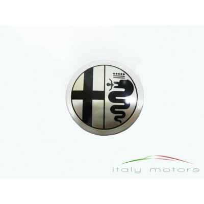 Alfa Romeo Spider 105 Emblem für Alufelge Felgendeckel Nabendeckel 48 mm