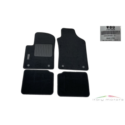 Original Fiat 500 ab BJ 2015 Fußmatten Automatten Velour mit Logo 50290525