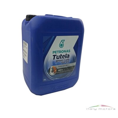 Kanisterware Petronas Tutela Synthetisch Bremsflüssigkeit Top 4/S DOT 4 Abgabe pro Liter inkl. Altölentsorgung