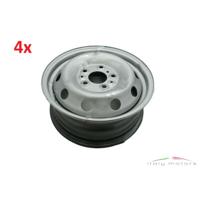 Fiat Ducato Jumper Boxer Stahlfelgen Felgen 6JX15 ET68 5x118 Set 1395239080