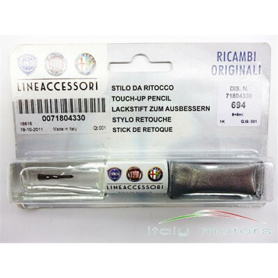 Alfa Romeo Fiat Lancia original Lackstift silber Farbcode 694/A 2x 8ml 71804330
