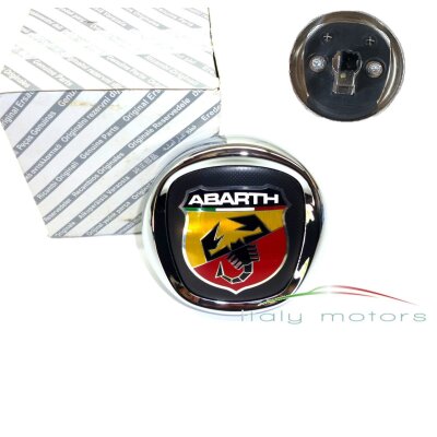 Fiat Punto Evo Abarth orig Emblem Hecktemblem Firmenzeichen hinten NEU 735521565