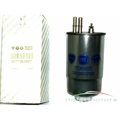 Fiat Croma 1,9 2,4 D Multijet Original Kraftstofffilter Dieselfilter 77363657