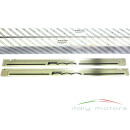 Fiat 500 original Einstiegsleiste Einstiegsleisten ALU...