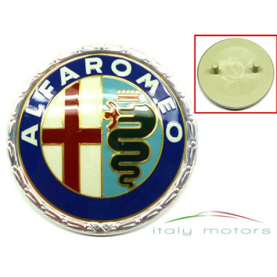 Alfa Romeo Emblem 55mm Kühlergrill Frontemblem Scudetto Firmenzeichen NEU
