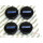 Fiat original Felgendeckel Nabenkappen Radkappen Abdeckung SET 46402820