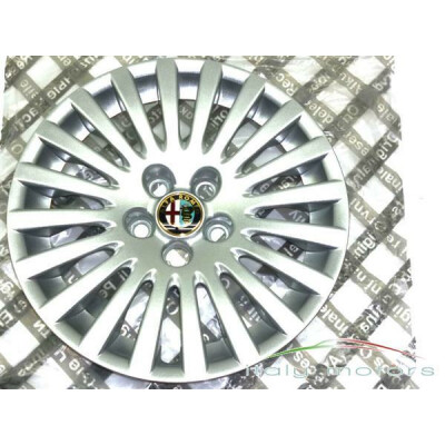 Alfa Romeo 159 original Felgendeckel Radkappe silber 16 Zoll 50508358 NEU