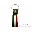 Alfa Romeo Schlüsselanhänger Chromstahl mit Emblem / Logo...