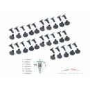 50x Citroen Peugeot Innenraum Teppich Verkleidung  Clips...