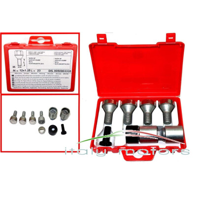 Original Alfa Romeo Felgenschlösser Felgenschloss Radschrauben  - Set  50903335