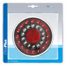 Rückleuchte 12/24V 4 Funktionen 125mm LED im Blister