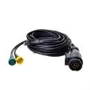 Anhängerkabel Kabelsatz 7M mit Stecker 13-polig und...