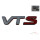 Original Citroen VTS Schriftzug Abzeichen Emblem Aufkleber hinten 8665EV
