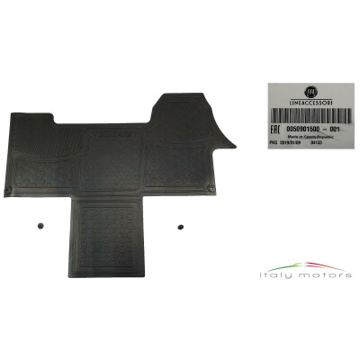 Original Fiat Ducato 250 Gummifußmatte Gummimatte Matte Fußmatte vorne 50901500