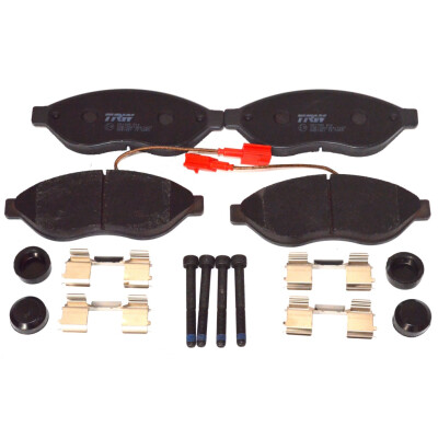 Original TRW BREMSBELÄGE FIAT DUCATO 06> VORNE 2-CZUJNIKI KFZ Ersatzteil GDB1681