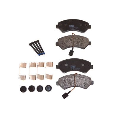 Original TRW BREMSBELÄGE FIAT DUCATO 06> VORNE 2-CZUJNIKI 17Q HEAVY 11> SPRING 74MM KFZ Ersatzteil GDB1982