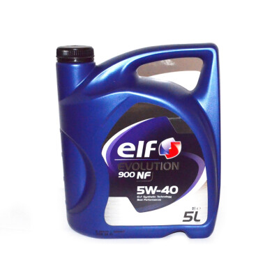 Original ELF OIL MOTORÖL - 5W40 ELF EVOLUTION 900 NF 5L KFZ Ersatzteil 0013