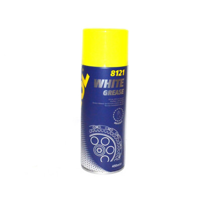 Original MANOL OIL SCHMIERSTOFF - WHITE GREASE SPRAY 450 ML KFZ Ersatzteil 8121
