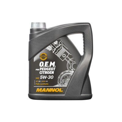 Original MANOL OIL MOTORÖL - 5W30 MANNOL ENERGY FORMULA PSA ACEA C3 API SN/CH-4 ACEA C2 O.E.M. FPEUGEOT CITROEN 4L KFZ Ersatzteil 7703-4