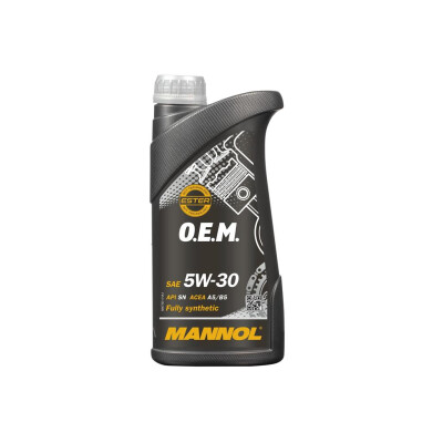 Original MANOL OIL MOTORÖL - 5W30 MANNOL ENERGY FORMULA FR API SN ACEA A5/B5 O.E.M. FFORD VOLVO 1L KFZ Ersatzteil 7707-1