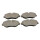 Original VELPART BREMSBELÄGE IVECO DAILY 06> VORNE OHNE SENS35C14/C16/C18 KFZ Ersatzteil VCBP109