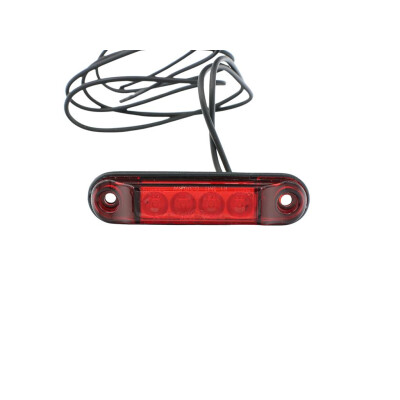 Original FAST SEITENBEGRENZUNGSLAMPE FIAT DUCATO 06>/ 14> ROT LED UNIVERSAL SLIM KFZ Ersatzteil FT87367