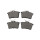 Original VELPART BREMSBELÄGE CITROEN BERLINGO 08> HINTEN OHNE SENSOR KFZ Ersatzteil VCBP127
