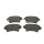 Original VELPART BREMSBELÄGE RENAULT MASTER II 98> HINTEN OHNE SENSOR KFZ Ersatzteil VCBP122